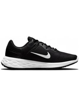 Zapatilla Nike Revolution 6 Negro/Bco Hombre