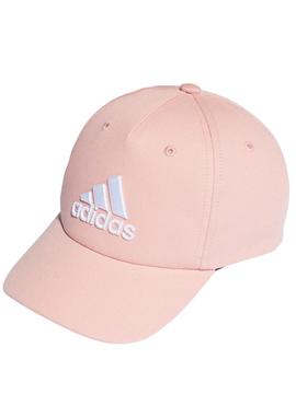 Gorra Adidas Badge Rosa Bebe