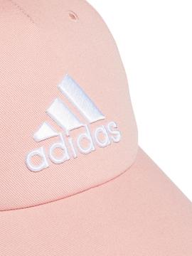 Gorra Adidas Badge Rosa Bebe