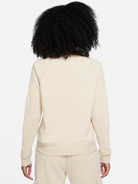 Sudadera Nike Essential Beige Mujer