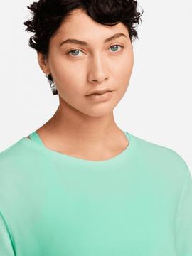 Camiseta Nike Verde Mujer