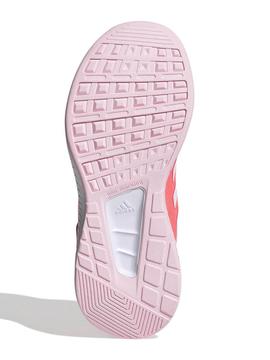 Zapatilla Adidas Runfalcon Rosa Fluor Niña