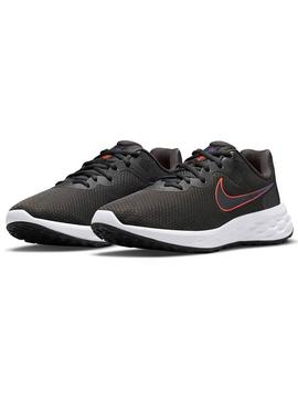 Zapatilla Nike Revolution Gris/Naranja Hombre