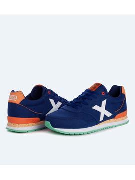 Zapatilla Munich Dash 123 Azul Hombre