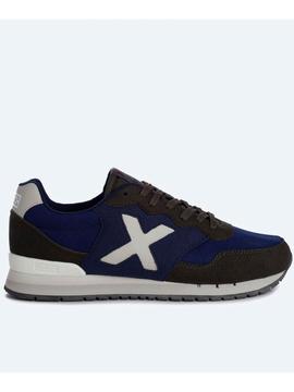 Zapatilla Munich Dash 134 Azul/Verde Hombre
