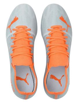 Bota Futbol Puma Ultra 3.4 MG Gris Hombre