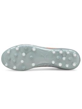 Bota Futbol Puma Ultra 3.4 MG Gris Hombre