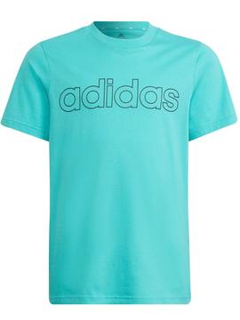 Camiseta Adidas Lin Verde Niña