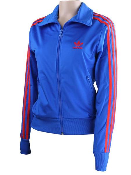 chaqueta adidas azul mujer