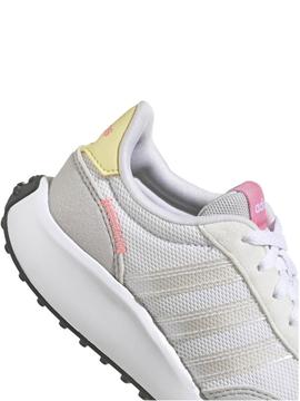 Zapatilla Adidas Run 70s Beige/Iridiscente Niña
