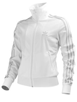 Chaqueta Adidas Firebird TT Bco/Plata Mujer