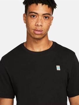 Camiseta Nike Court Negro Hombre