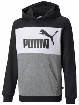 Sudadera Puma Negro/Gris Niño