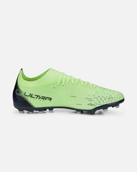 Bota Futbol Puma Ultra Match MG Verde Hombre