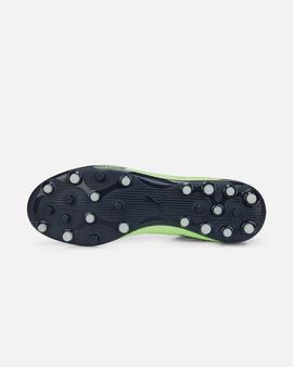 Bota Futbol Puma Ultra Match MG Verde Hombre