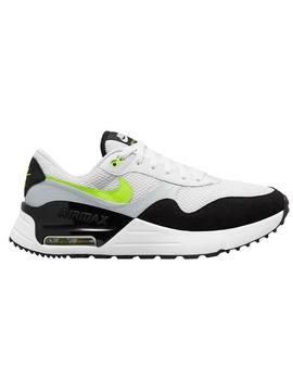 Zapatilla Nike Air Max Systm Blanco/Negro Hombre