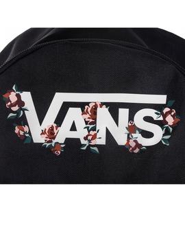 Vans Negra Flores