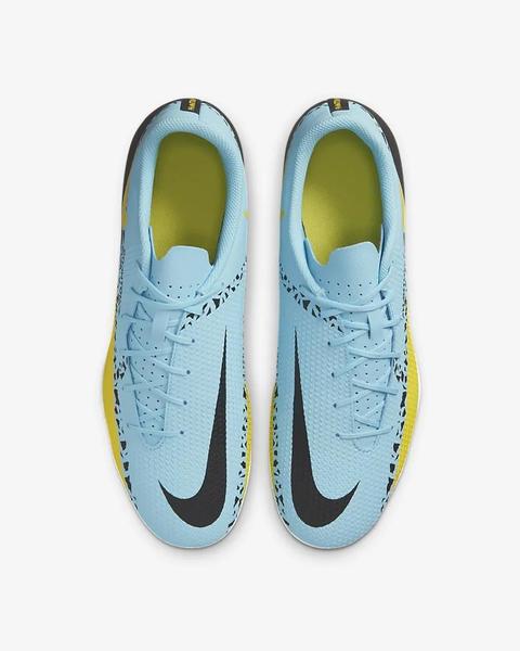 Futbol Nike Phantom Club FG/MG Azul/Amarillo