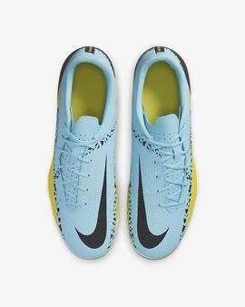 Bota Futbol Nike Phantom Club FG/MG Azul/Amarillo