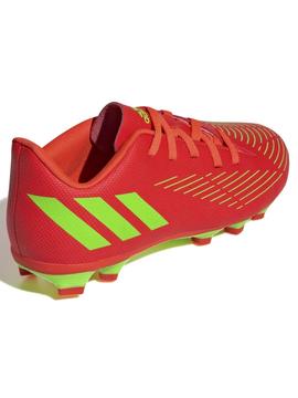 Bota Futbol Adidas Predator Edge Naranja Niñ@