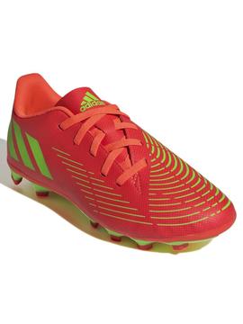 Bota Futbol Adidas Predator Edge Naranja Niñ@