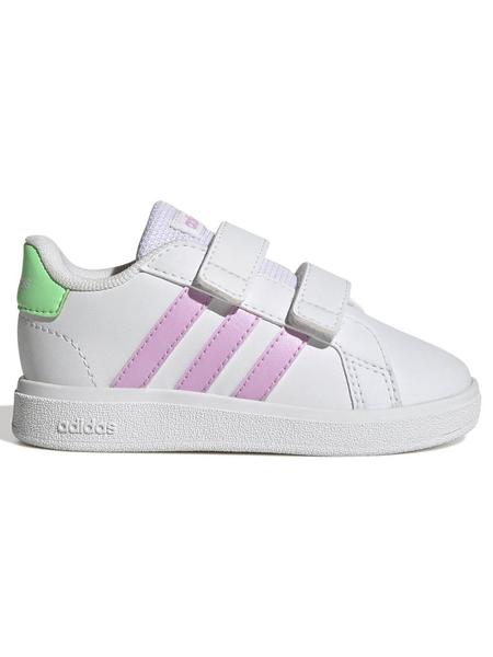 Zapatilla Adidas Grand Bco/Lila/Verde