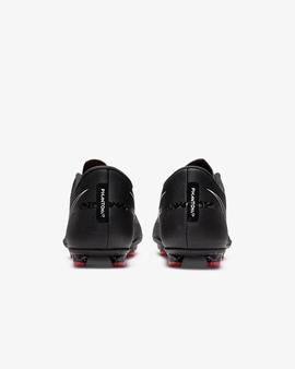 Bota Futbol Nike Phantom FG/MG Negro/Rojo