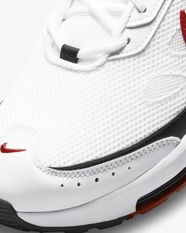 Zapatilla Nike Air Max Bco/Negro/Rojo Hombre