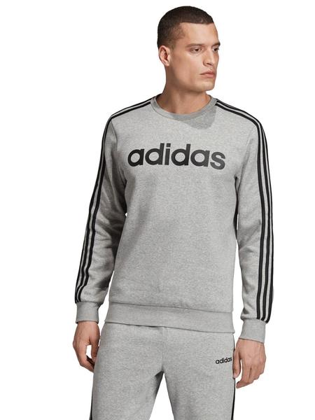 Sudaderas adidas gris hombre