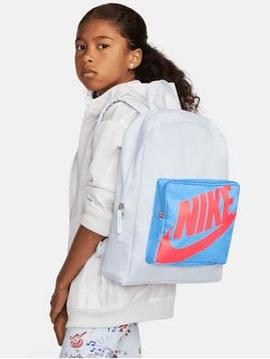 Mochila Nike Classic 16L Azul/Naranja