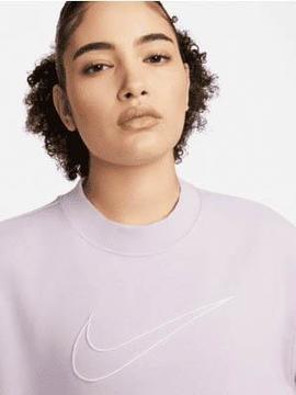 Sudadera Nike Crew Malva Mujer