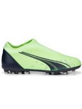 Bota Futbol Puma Ultra Match MG Verde Niñ@