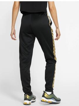 Pantalon Nike Negro/Oro Mujer