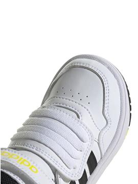 Botin Adidas Hoops Blanco Ngr Bebe