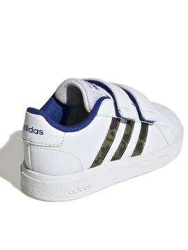 Zapatillas Adidas Grand Court Blc Camuflaje Niñ@