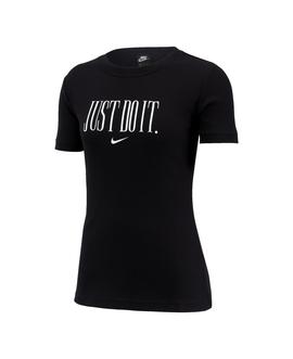 Camiseta Nike Negro Mujer