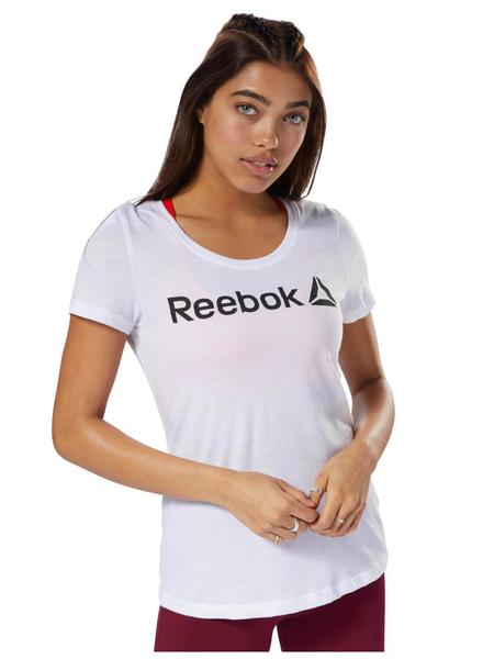 camiseta reebok blanca