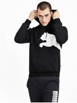 Sudadera Puma Hoodie Negro Hombre