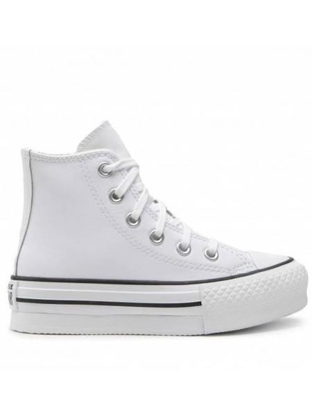 Botin Converse Piel Eva Blanco Niña