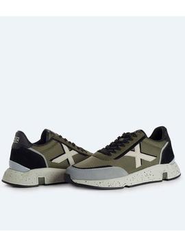 Zapatilla Munich Versus 23 Verde Negro Hombre