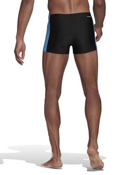 Boxer Piscina Adidas Negro Azul Hombre