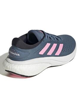 Zapatilla Adidas Supernova 2 Azul/Rosa Mujer