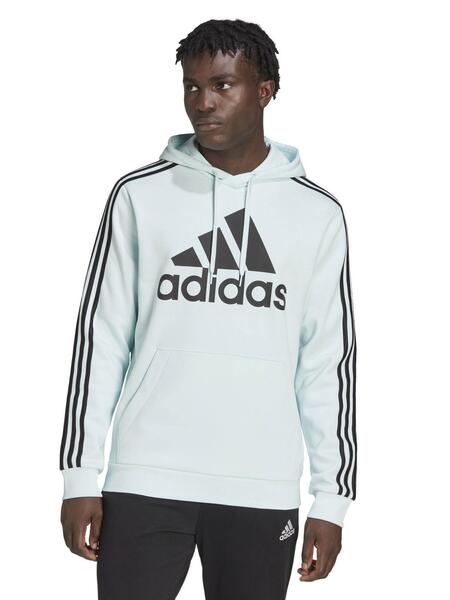 costo Interesante detective Sudadera Adidas 3S Azul/Negro Hombre