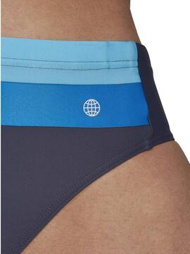 Bañador Adidas Slip Block Trunk Azul Hombre