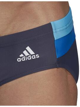 Bañador Adidas Slip Block Trunk Azul Hombre