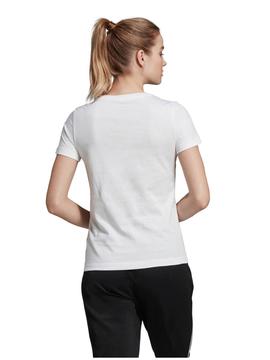 Camiseta Adidas C90 Blanco Mujer