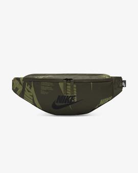 Riñonera Nike Heritage 3L Logo Verde Unisex