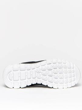 Zapatilla Skechers Graceful Negro/Bco Mujer