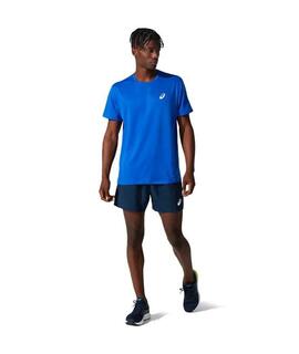 Pantalon Corto Asics Running Azul Hombre