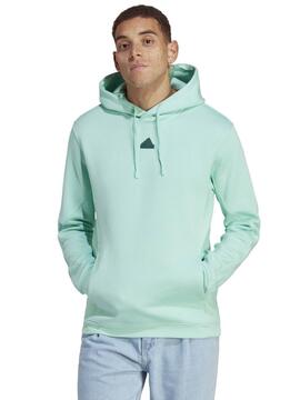 Sudadera Adidas Verde Hombre